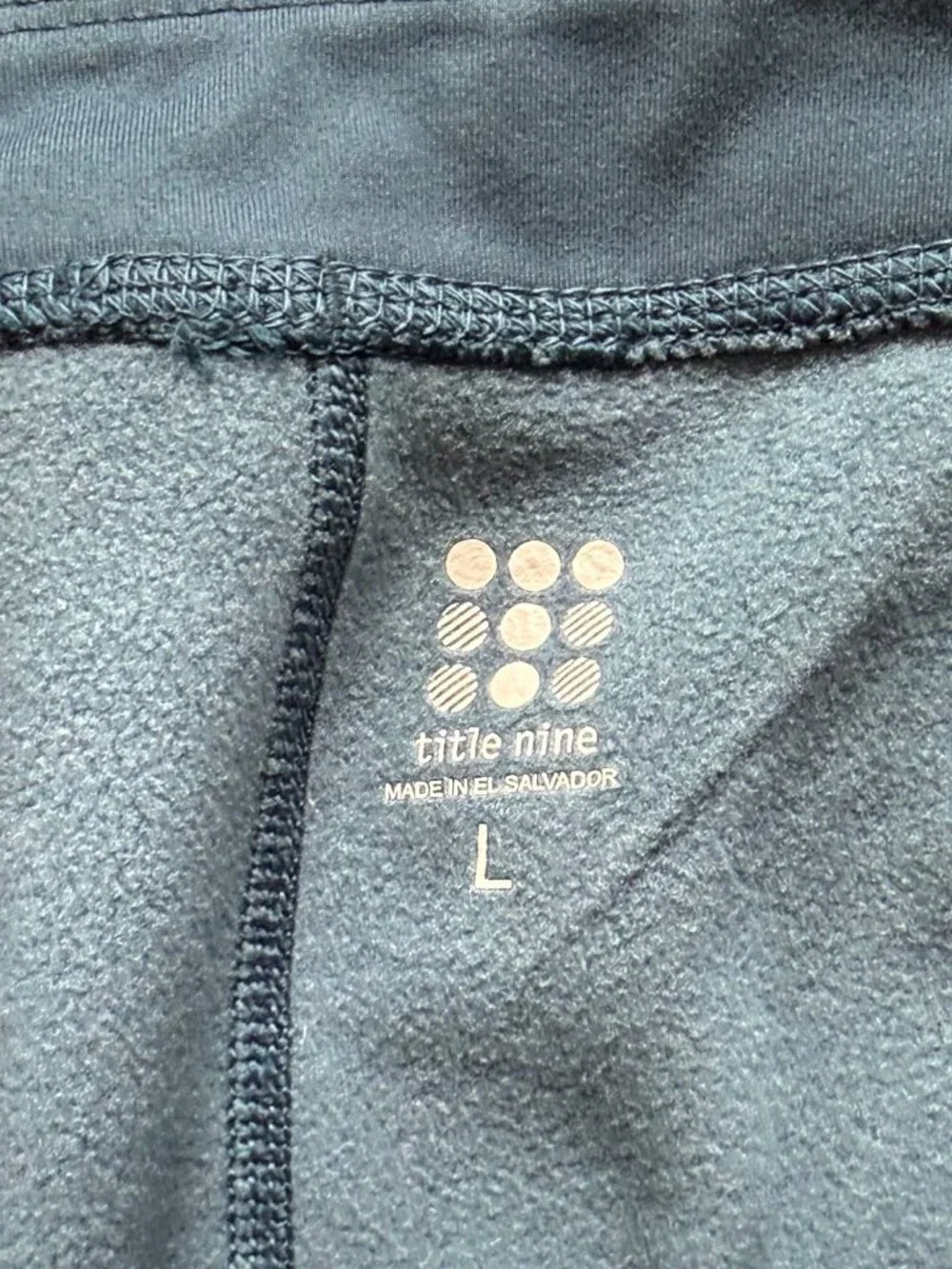 Title Nine Crash Fleece Lined Barrel Pants